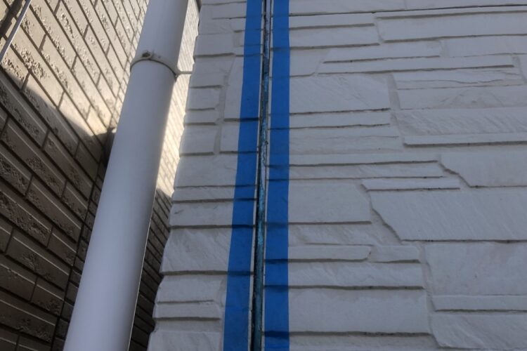 大阪市旭区外壁プライマー塗布完了